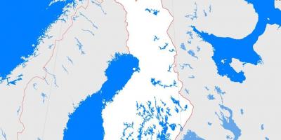 نقشه از فنلاند طرح